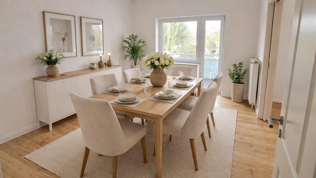 Wohnung zur Miete 1.125 € 3 Zimmer 68 m² 1. Geschoss Hansaviertel Rostock 18059