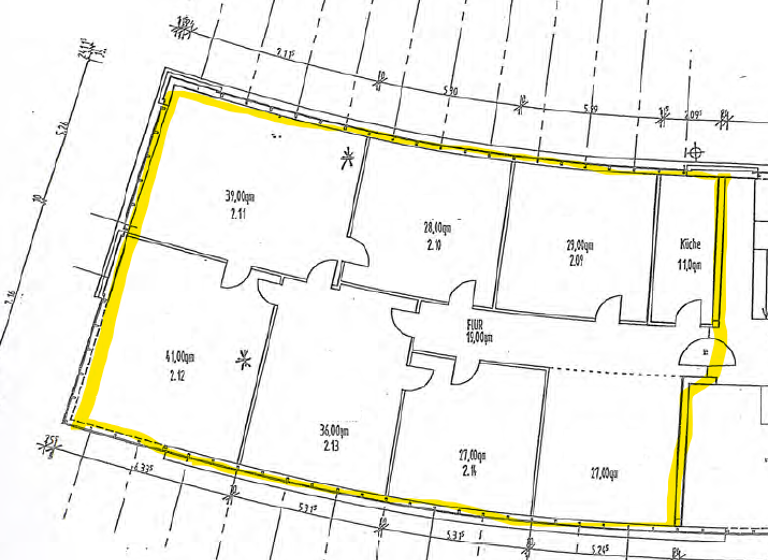 Bürofläche zur Miete 3.090 € 220 m² Bürofläche Rees 46459