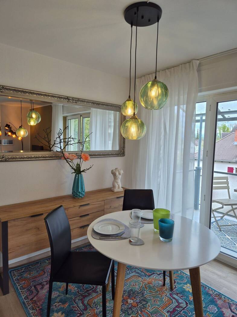 Studio zur Miete 1.392 € 2 Zimmer 48 m² Dachgeschoss, 2. Geschoss Petershausen-Ost Konstanz 78464