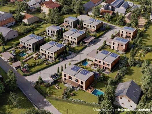 Doppelhaushälfte zum Kauf provisionsfrei 568.140 € 4 Zimmer 116,5 m² 249,1 m² Grundstück Großebersdorf 2203