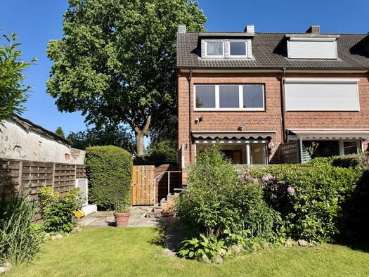 Reihenendhaus zum Kauf 330.000 € 5 Zimmer 94,4 m² 293 m² Grundstück Bramfeld Wandsbek 22179