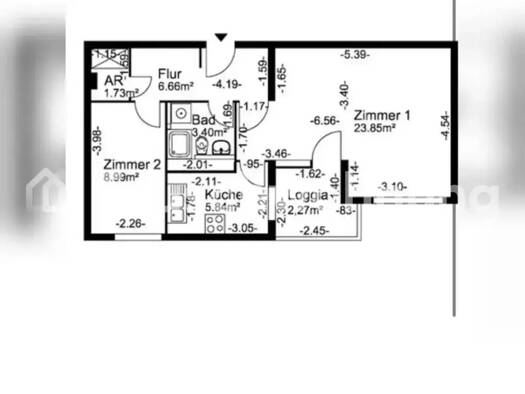 Wohnung zur Miete nur mit Wohnberechtigungsschein Tauschwohnung 421 € 2 Zimmer 53 m² 8. Geschoss Marienfelde Berlin 12279