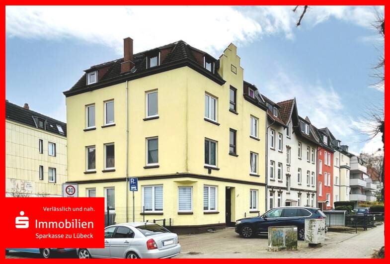 Mehrfamilienhaus zum Kauf als Kapitalanlage geeignet 795.000 € 16 Zimmer 331 m² 427 m² Grundstück St. Jürgen Lübeck 23560