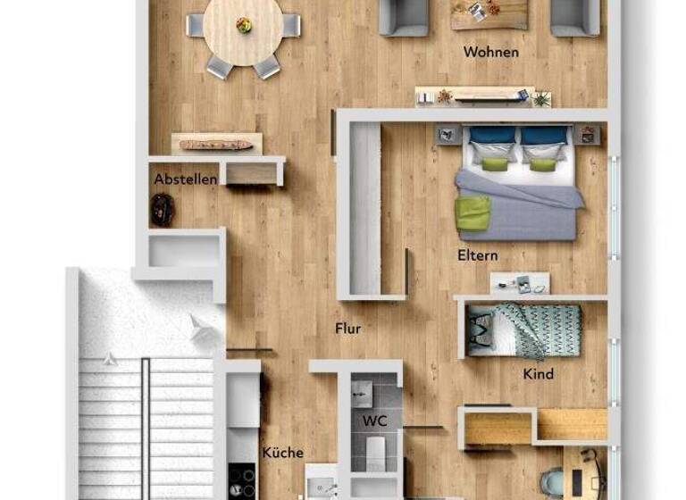 Wohnung zum Kauf 278.000 € 4 Zimmer 85 m² Sulzgries Esslingen am Neckar 73733