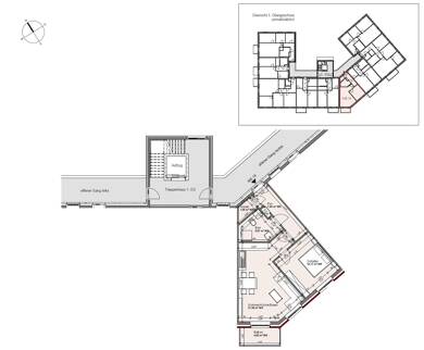 Wohnung zur Miete - Neubau nur mit Wohnberechtigungsschein 348 € 2 Zimmer 58 m² 1. Geschoss frei ab sofort Familie-Cohn.Str. 2 Vier Boizenburg/Elbe 19258