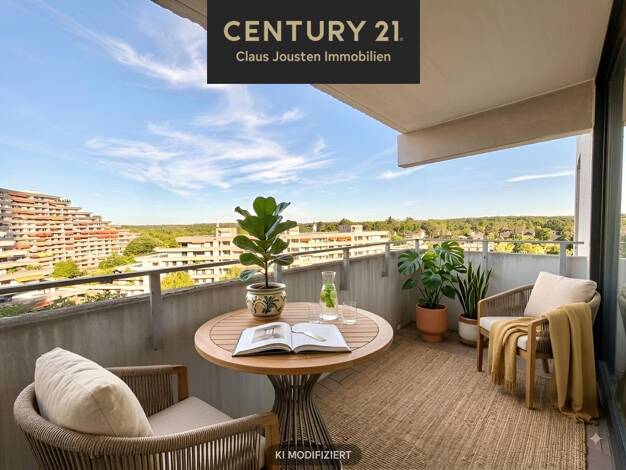 Wohnung zum Kauf 298.000 € 2 Zimmer 62 m² 12. Geschoss Sachsenhausen Süd 60598