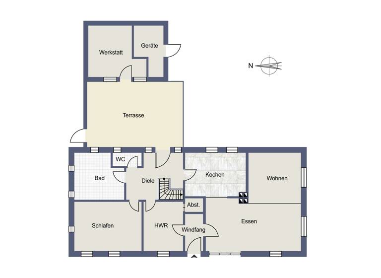 Einfamilienhaus zum Kauf 449.000 € 4 Zimmer 197,7 m² 2.896 m² Grundstück Neugarmssiel Wangerland 26434