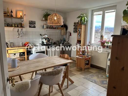 Wohnung zur Miete Tauschwohnung 800 € 3 Zimmer 80 m² 3. Geschoss Stühlinger Freiburg im Breisgau 79106