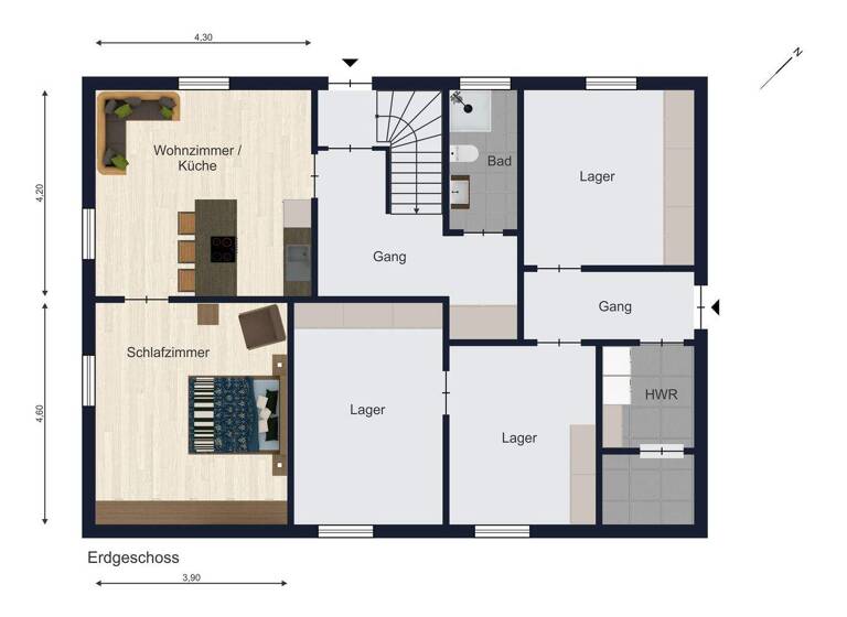 Mehrfamilienhaus zum Kauf 320.000 € 12 Zimmer 200 m² 721 m² Grundstück Wallersdorf 94522