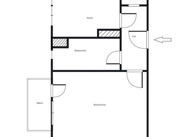 Studio zur Miete 412 € 1 Zimmer 34,8 m² 2. Geschoss frei ab 22.06.2026 Oeserstr. 16 Tegel Berlin 13509