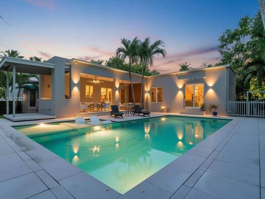 Einfamilienhaus zum Kauf 1.870.550 € 6 Zimmer 232 m² 929 m² Grundstück 760 115th St Biscayne Park 33161