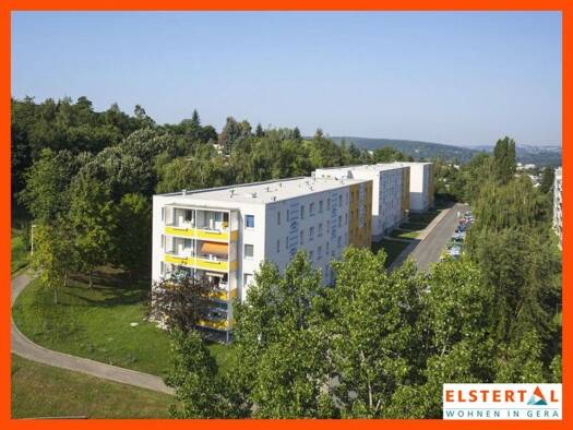 Wohnung zur Miete 295 € 2 Zimmer 45 m² 2. Geschoss Rudelsburgstraße 42 Bieblach-Ost Gera 07552