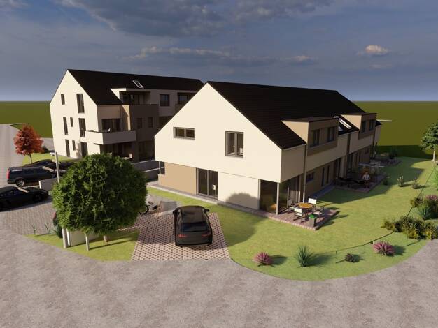 Reihenmittelhaus zum Kauf - Neubau provisionsfrei 646.700 € 4 Zimmer 114 m² 139 m² Grundstück Am Sportplatz 8 Bellenberg 89287