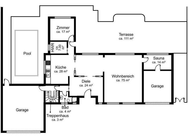 Einfamilienhaus zum Kauf 1.950.000 € 7 Zimmer 330 m² 1.980 m² Grundstück Hahnwald Köln / Hahnwald 50996