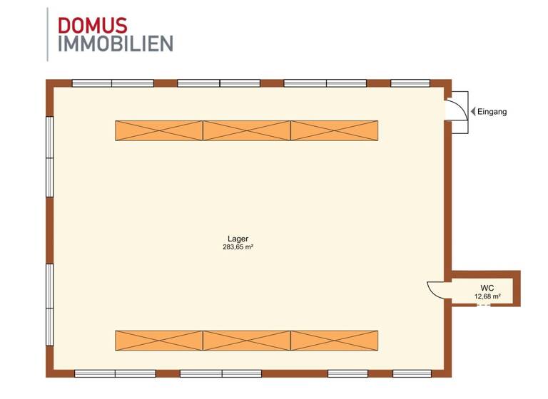 Halle/Industriefläche zur Miete 6,50 € 296 m² Lagerfläche Lustenau 6890
