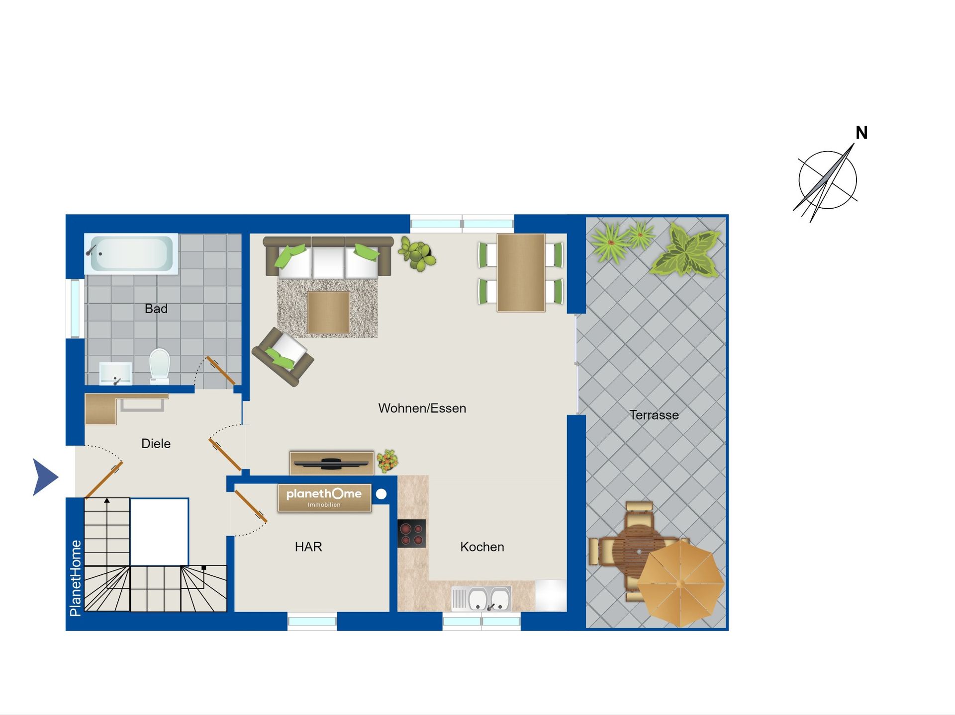 Einfamilienhaus zum Kauf 429.000 € 3 Zimmer 100 m²<br/>Wohnfläche 418 m²<br/>Grundstück Loissin Loissin 17509