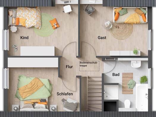 Einfamilienhaus zum Kauf - Erstbezug 370.038 € 4 Zimmer 111 m² 1.013 m² Grundstück Heide Nord Halle (Saale) 06120