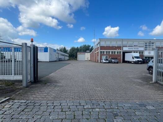 Lagerhalle zur Miete provisionsfrei 1.600 m² Lagerfläche teilbar von 500 m² bis 1.600 m² Carsten-Börger-Straße 2 Fischereihafen Wulsdorf 27572