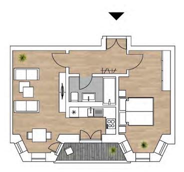 Wohnung zur Miete 420 € 2 Zimmer 52,6 m²<br/>Wohnfläche 2.<br/>Geschoss ab sofort<br/>Verfügbarkeit Heinrich-Lorenz-Straße 11 Altchemnitz 411 Chemnitz 09120