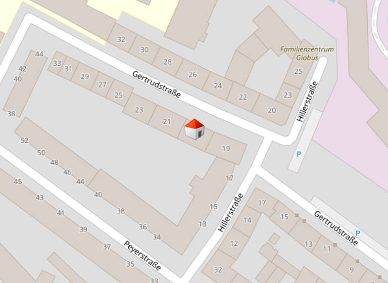 Wohnung zur Miete 825 € 3 Zimmer 66 m²<br/>Wohnfläche 3.<br/>Geschoss ab sofort<br/>Verfügbarkeit Gertrudstrasse 23 Seeleinsbühl Nürnberg 90429