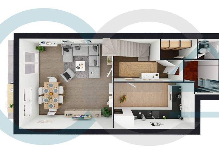 Reihenmittelhaus zum Kauf 189.000 € 4 Zimmer 91,5 m² 162 m² Grundstück Stolzenau 31592