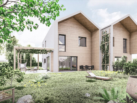 Doppelhaushälfte zum Kauf - Erstbezug 480.000 € 4 Zimmer 124,4 m² 514,4 m² Grundstück Horn 3580