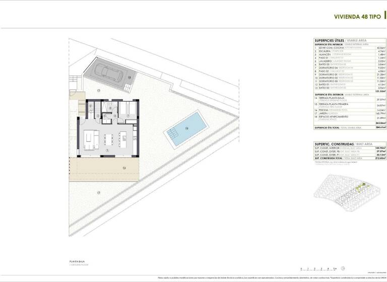 Villa zum Kauf provisionsfrei 695.000 € 5 Zimmer 212 m² 405 m² Grundstück Calle Camino del Flare Polop 03520