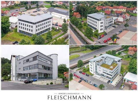 Bürofläche zur Miete 688 € 3 Zimmer 100 m² Bürofläche Mauerstraße 8 Suhl 98527