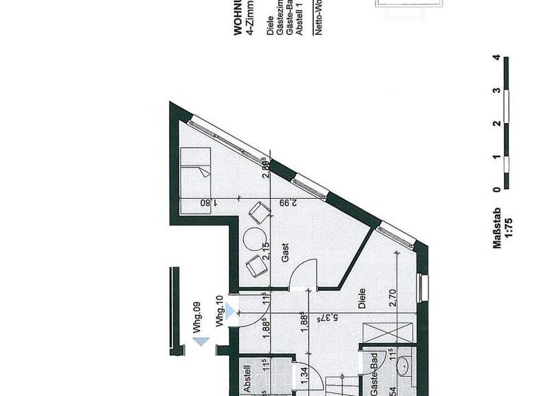 Penthouse zur Miete 1.625 € 3 Zimmer 131 m² Geschoss 2/2 frei ab 01.07.2026 Hauptstraße 16 Buxtehude 21614