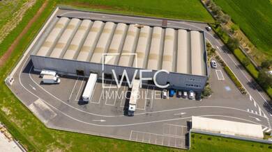 Lagerhalle zur Miete provisionsfrei 10.700 m² Lagerfläche teilbar ab 5.000 m² Langweid Langweid am Lech 86462