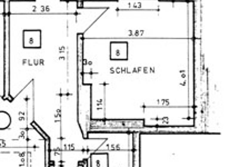 Wohnung zur Miete 395 € 3 Zimmer 71 m² Geschoss 3/4 frei ab sofort Oldeoogestraße 7 Bant Wilhelmshaven 26382