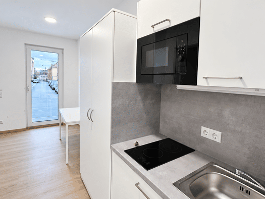 Wohnung zur Miete - Erstbezug 500 € 1 Zimmer 18,2 m² Geschoss 6/6 frei ab 01.10.2026 St Johannis Nürnberg 90419