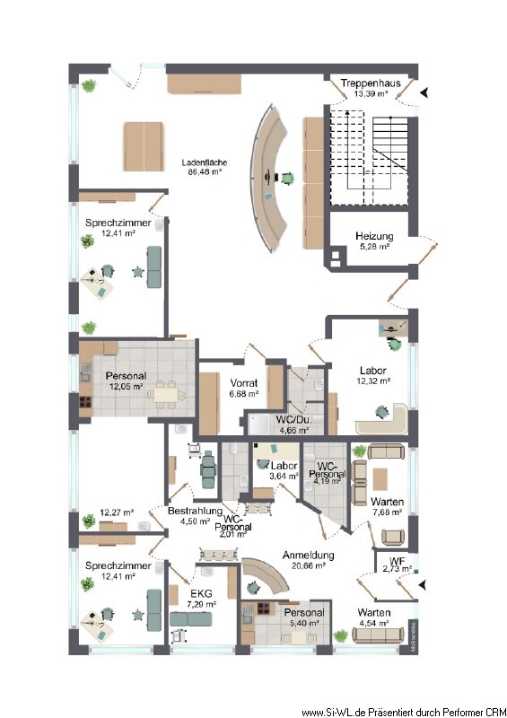 Büro-/Praxisfläche zur Miete 225 m²<br/>Bürofläche Enge Straße 1 Salzhausen Salzhausen 21376