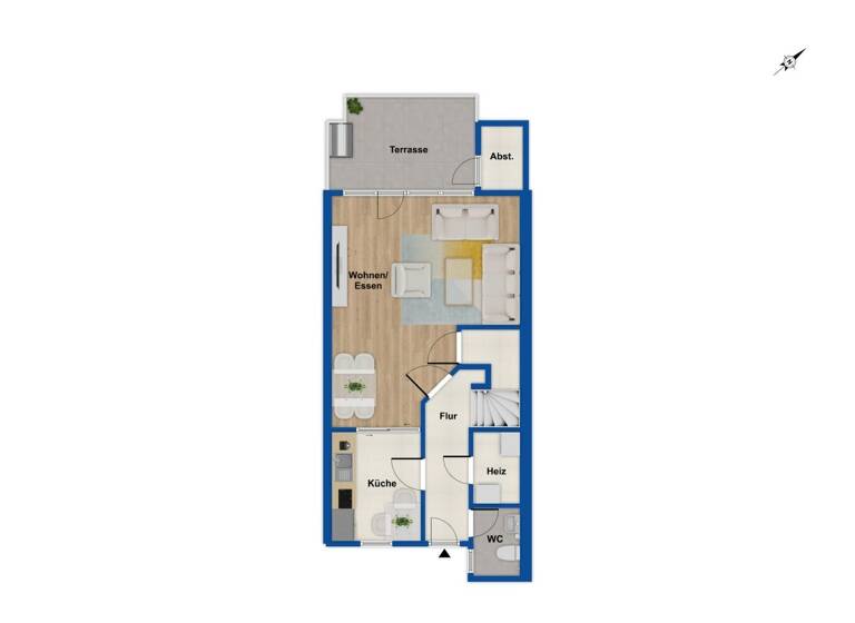 Reihenmittelhaus zum Kauf 409.000 € 4 Zimmer 124 m²<br/>Wohnfläche 181,3 m²<br/>Grundstück Buxtehude Buxtehude 21614