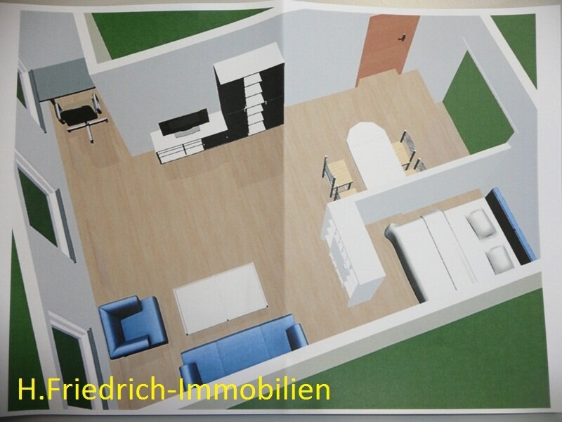 Wohnung zur Miete 303 € 1 Zimmer 72,7 m²<br/>Wohnfläche Poststraße 1 Osterburg Osterburg 39606