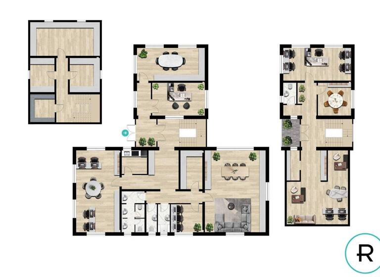 Bürogebäude zur Miete provisionsfrei 503 m² Bürofläche teilbar ab 537 m² Ernst-Sachs-Straße 8 Werderau Nürnberg 90441