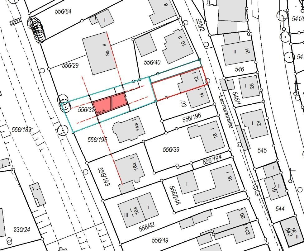 Grundstück zum Kauf provisionsfrei 235.000 € 463 m²<br/>Grundstück Leonerstr. 12 Nürnberg 90453