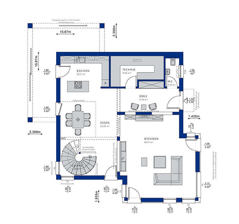 Haus zum Kauf 846.632 € 4 Zimmer 194 m²<br/>Wohnfläche 501 m²<br/>Grundstück Alzey Alzey 55232