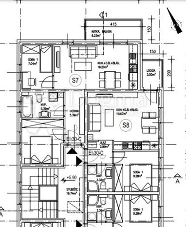 Wohnung zum Kauf 148.200 € 3 Zimmer 49 m² 2. Geschoss Hrasce Turopoljsko 10000