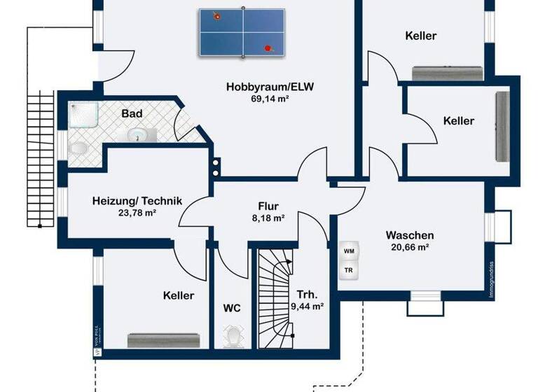 Einfamilienhaus zum Kauf 1.380.000 € 7 Zimmer 333,2 m² 939 m² Grundstück Kirchhausen Heilbronn / Kirchhausen 74078