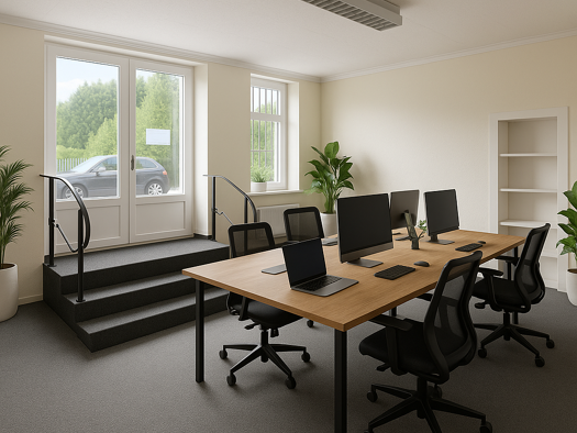 Bürogebäude zur Miete provisionsfrei 370 € 3 Zimmer 60 m² Bürofläche Preißelpöhl Plauen 08525