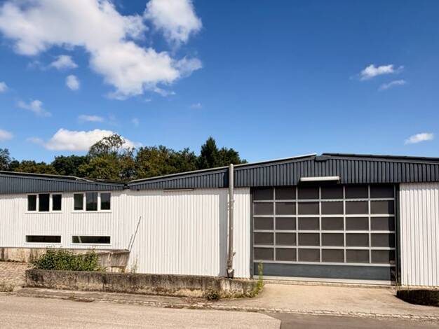 Lagerhalle zur Miete 5 € 800 m² Lagerfläche teilbar ab 150 m² Scherg 8 Echlishausen Bibertal 89346