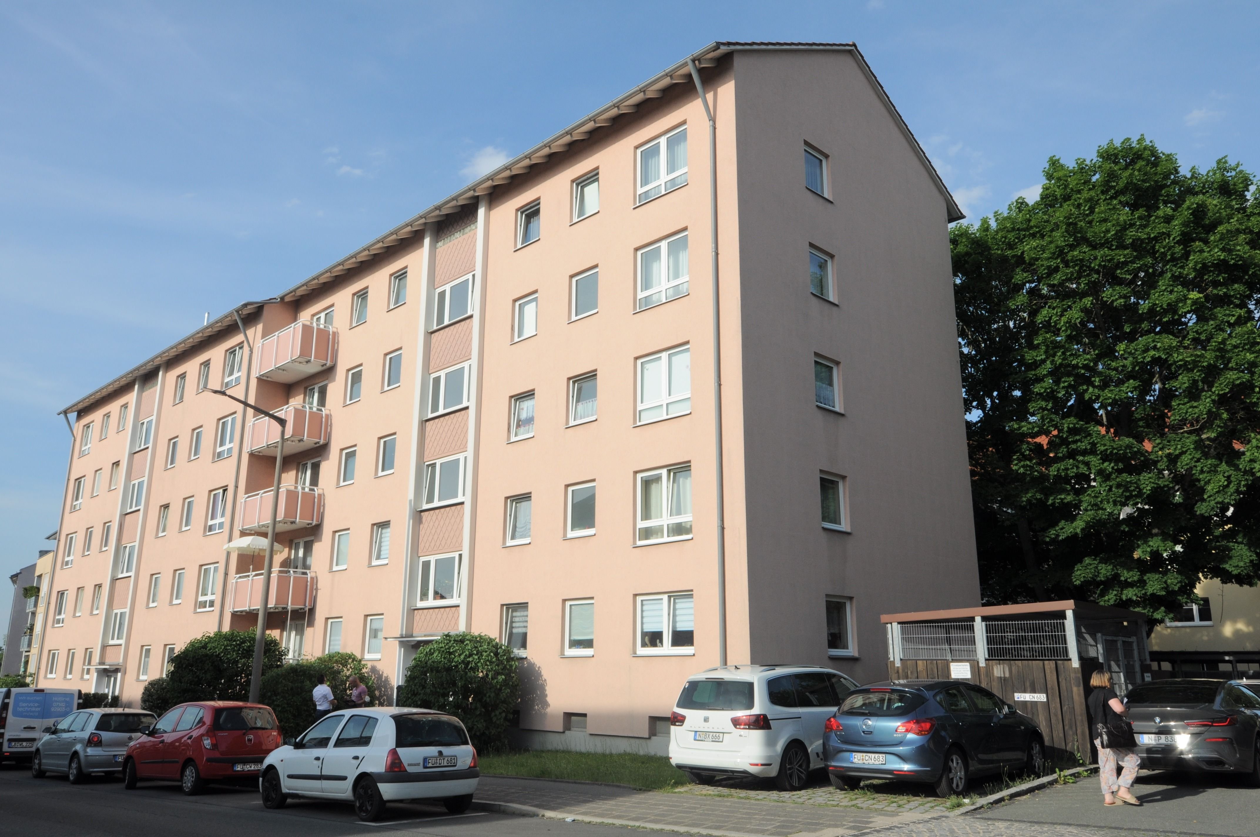 Wohnung zur Miete 600 € 2 Zimmer 45,1 m²<br/>Wohnfläche 01.12.2024<br/>Verfügbarkeit Soldnerstraße 11 Hardhöhe 110 Fürth 90766