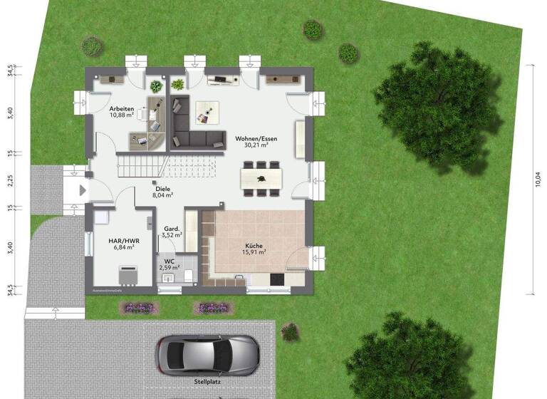 Einfamilienhaus zum Kauf 450.000 € 5 Zimmer 151,6 m² 552 m² Grundstück Aresing 86561