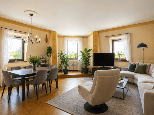 Wohnung zur Miete 455 € 2 Zimmer 91 m² 2. Geschoss frei ab sofort Wilhelmstraße Meerane Meerane 08393