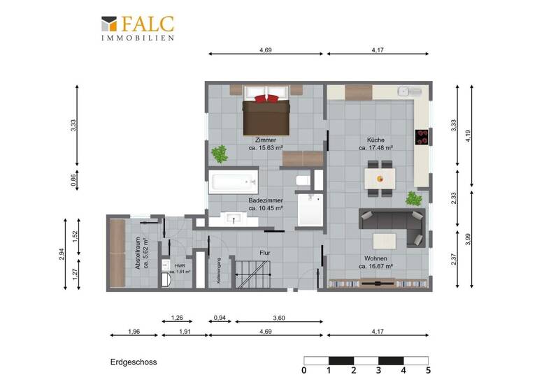 Doppelhaushälfte zum Kauf 439.900 € 5 Zimmer 143 m² 290 m² Grundstück Ludwigslust 19288