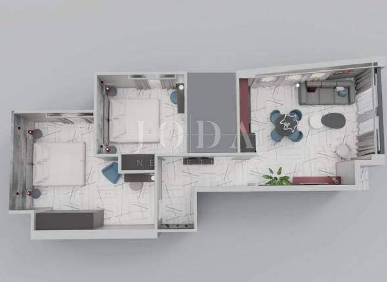 Wohnung zum Kauf 290.000 € 3 Zimmer 81 m² Novalja