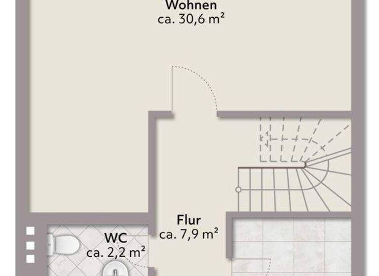 Reihenmittelhaus zum Kauf 295.000 € 4 Zimmer 108,2 m² 253 m² Grundstück Oberneuland Bremen 28355