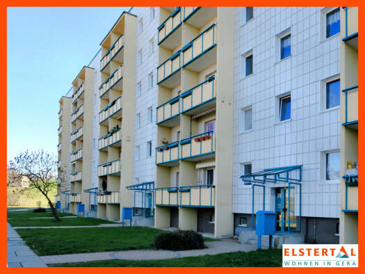 Wohnung zur Miete 439 € 3 Zimmer 70 m² 3. Geschoss Otto-Lummer-Straße 34 Bieblach-Ost Gera 07552