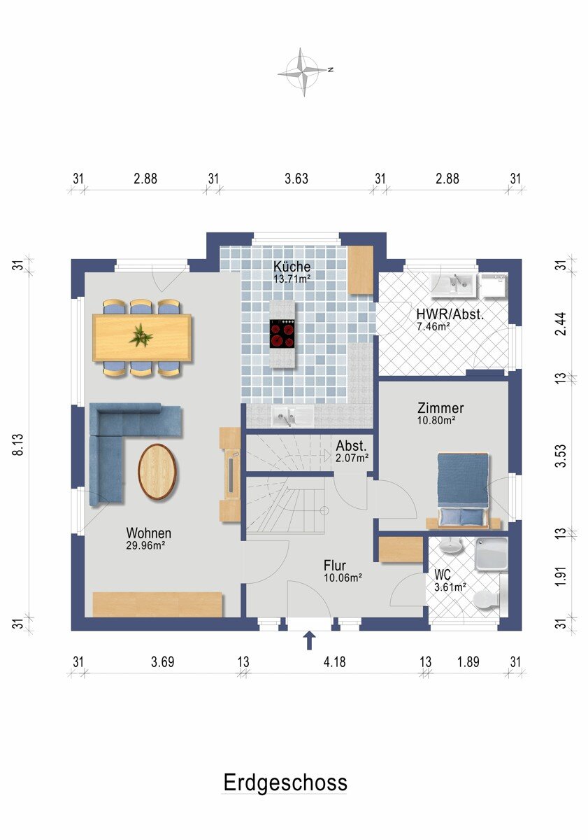 Einfamilienhaus zum Kauf 1.050.000 € 6 Zimmer 145 m²<br/>Wohnfläche 603 m²<br/>Grundstück Lemsahl - Mellingstedt Hamburg 22397